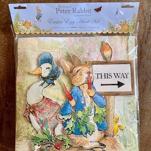 New 12 Peter Rabbit Egg Hunt Signs